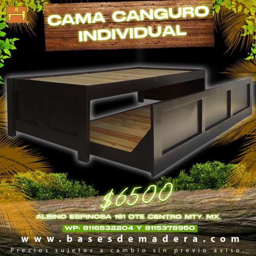 imagen de Cama Canguro Individual en Monterrey  con id 34485