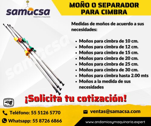 imagen de MOÑO PARA CIMBRA DE ALTA RESISTENCIA  con id 35408