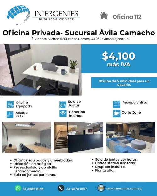 imagen de RENTA OFICINA PRIVADA con id 36387